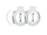 Kit com 2 películas de vidro temperado Tech-Protect Easy Set+ para Huawei Watch GT 5 41 mm - transpa Kit com 2 películas de vidro temperado Tech-Protect Easy Set+ para Huawei Watch GT 5 41 mm - transpa