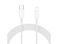 Tech-Protect NCA30 PD 30W QC3.0 USB-A / USB-C Wall Charger + USB-C / Lightning Cable 100cm - White Tech-Protect NCA30 PD 30W QC3.0 USB-A / USB-C Wall Charger + USB-C / Lightning Cable 100cm - White