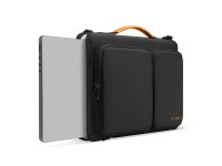 Bolsa Tech-Protect Defender para laptop de 13 a 14 polegadas - preta e laranja Bolsa Tech-Protect Defender para laptop de 13 a 14 polegadas - preta e laranja