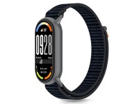 Pulseira Tech-Protect Nylon Pro para Xiaomi Smart Band 8/9/10/NFC - Preta e Laranja Pulseira Tech-Protect Nylon Pro para Xiaomi Smart Band 8/9/10/NFC - Preta e Laranja