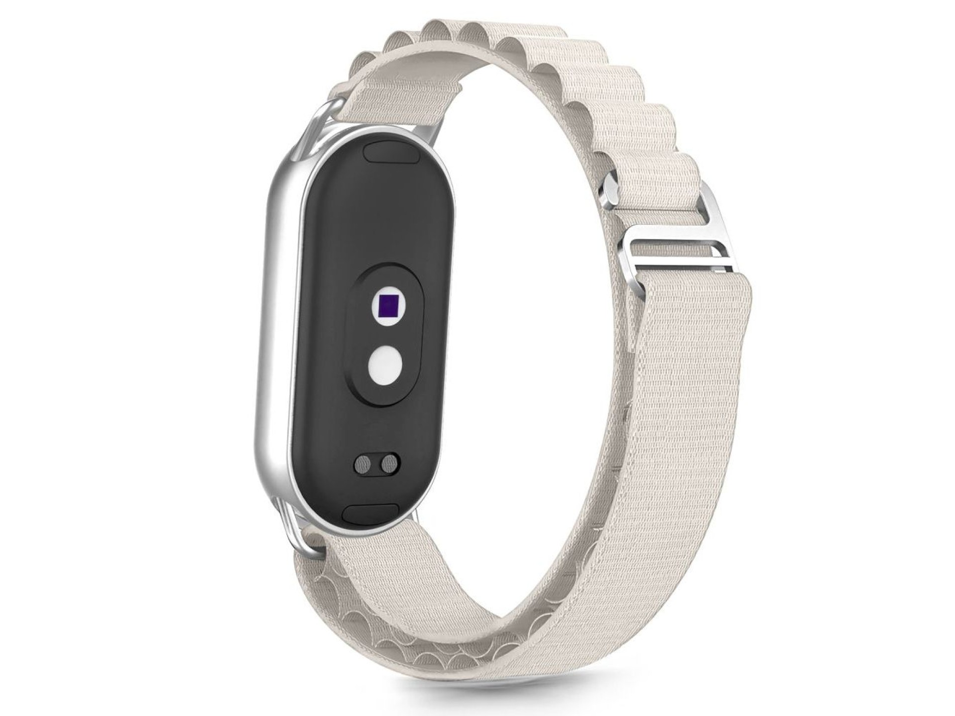 Pulseira Tech-Protect Nylon Pro para Xiaomi Smart Band 8 / 9 / 10 / NFC - Bege