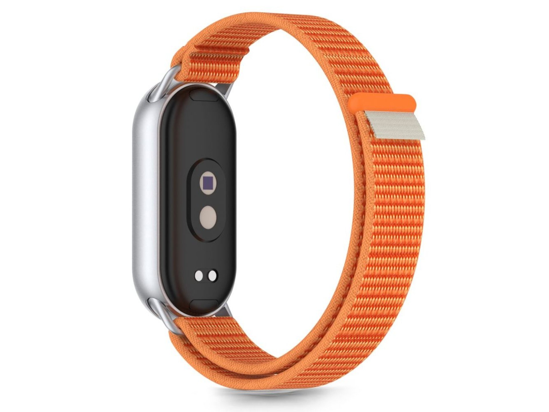 Correa Tech-Protect Nylon Pro para Xiaomi Smart Band 8 / 9 / 10 / NFC - Naranja-Gris