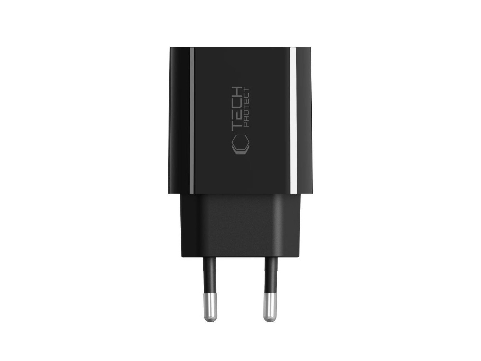 Cargador de pared Tech-Protect NC20W USB-C de 1 puerto PD20W - Negro