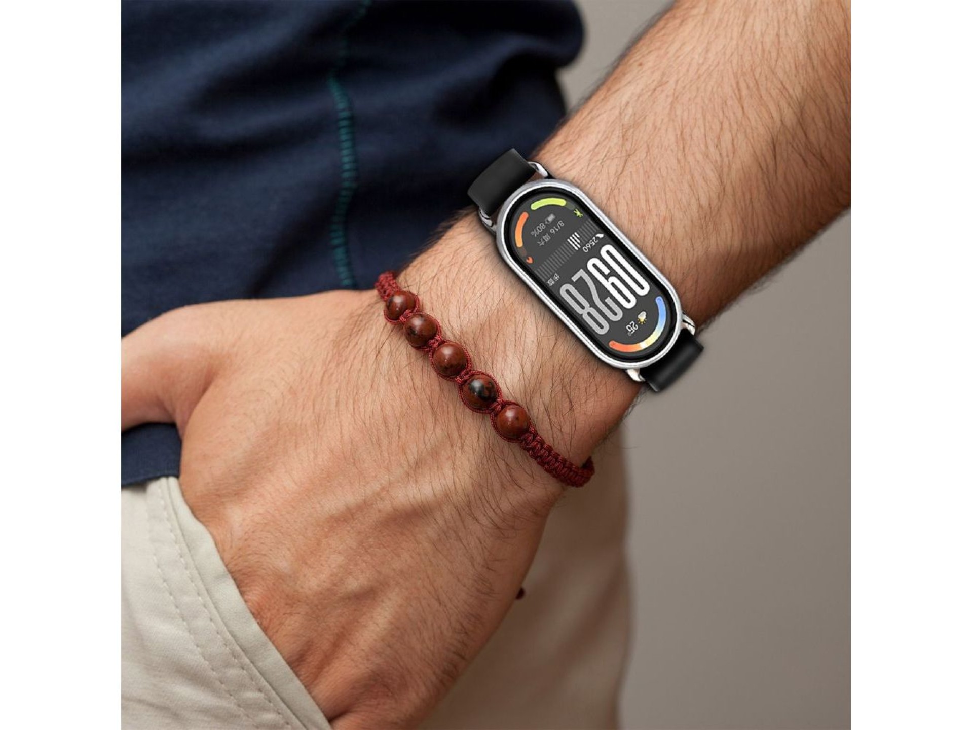 Tech-Protect IconBand Classic strap for Xiaomi Smart Band 8 / 9 / 10 / NFC - green
