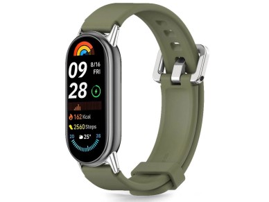 Tech-Protect IconBand Classic strap for Xiaomi Smart Band 8 / 9 / 10 / NFC - green Tech-Protect IconBand Classic strap for Xiaomi Smart Band 8 / 9 / 10 / NFC - green