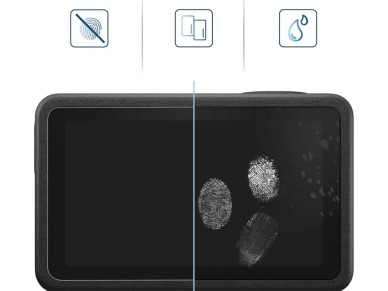Kit com 2 pel�culas de vidro temperado Tech-Protect Glass Fit+ para DJI Osmo Action 5 Pro - transpar
