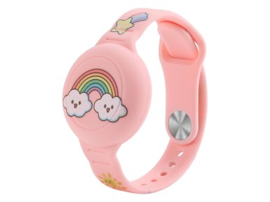 Capa Tech-Protect Smooth para Apple AirTag 1/2 (pacote com 2) para crian�as - Multicolorida