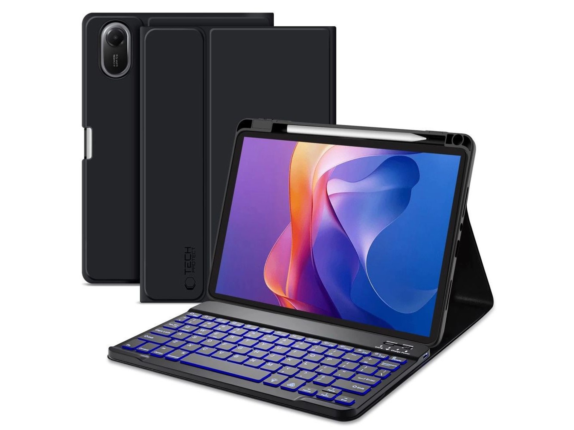 Tech-Protect SC Pen Case for Xiaomi Redmi Pad 2 11.0 with Keyboard - Black