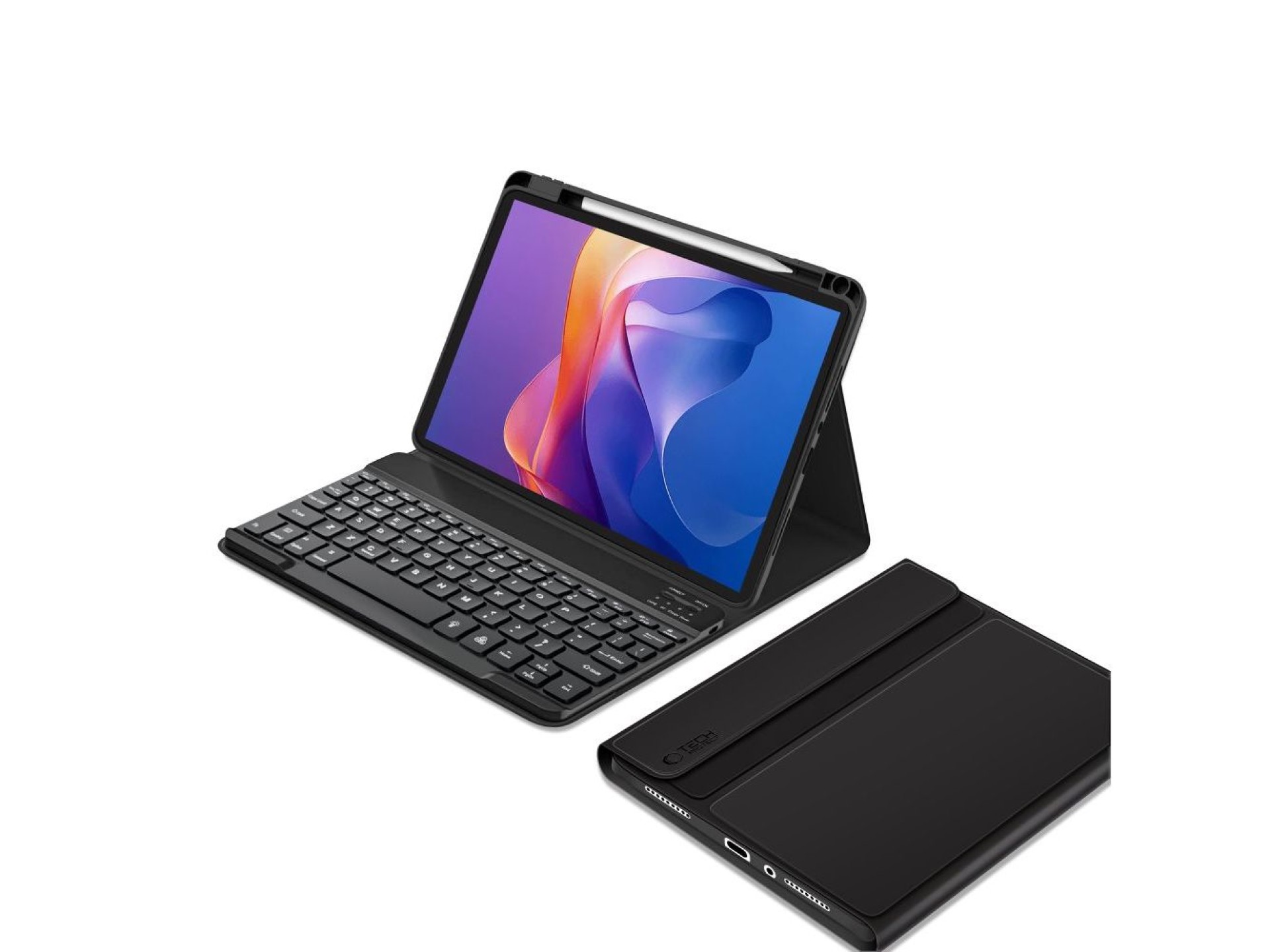 Tech-Protect SC Pen Case for Xiaomi Redmi Pad 2 11.0 with Keyboard - Black