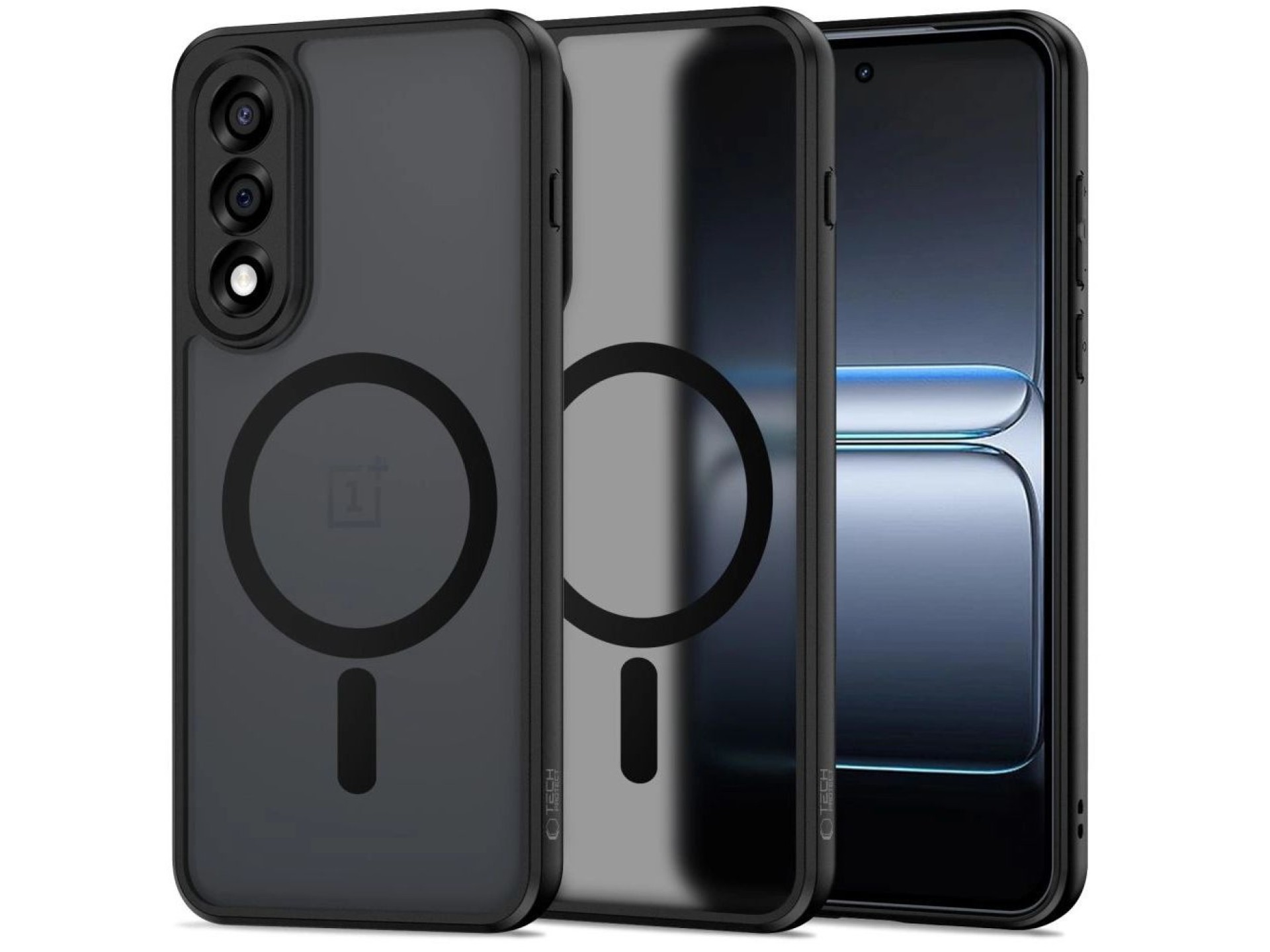 Funda Tech-Protect MagMat MagSafe para OnePlus Nord 5 - negro mate