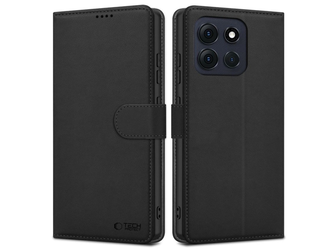 Funda tipo cartera Tech-Protect para Motorola Moto G86 5G - Negra