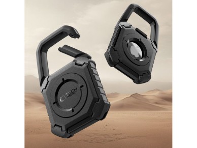 Capa Tech-Protect Kevlar para Apple AirTag 1/2 - Preta