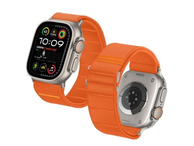Tech-Protect Nylon Strap for Apple Watch 44 / 45 / 46 / 49 mm - Orange Tech-Protect Nylon Strap for Apple Watch 44 / 45 / 46 / 49 mm - Orange