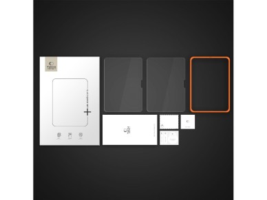 Protector de pantalla de vidrio templado Tech-Protect Easy Set+ (paquete de 2) para iPad Air de 11" 