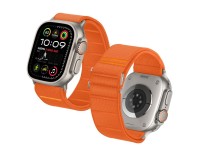 Pulseira de nylon Tech-Protect para Apple Watch 44/45/46/49 mm - Laranja Pulseira de nylon Tech-Protect para Apple Watch 44/45/46/49 mm - Laranja
