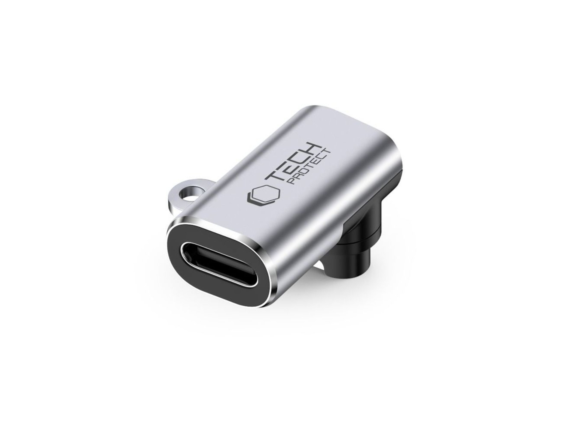 Adaptador angular USB-C Tech-Protect Ultraboost para relógios Garmin - Cinza