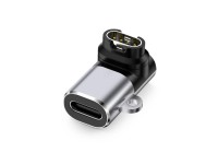 Adaptador angular USB-C Tech-Protect Ultraboost para relógios Garmin - Cinza Adaptador angular USB-C Tech-Protect Ultraboost para relógios Garmin - Cinza