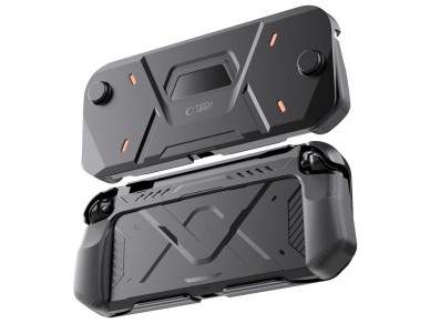 Capa Tech-Protect Carbonox para Nintendo Switch 2 - Preta