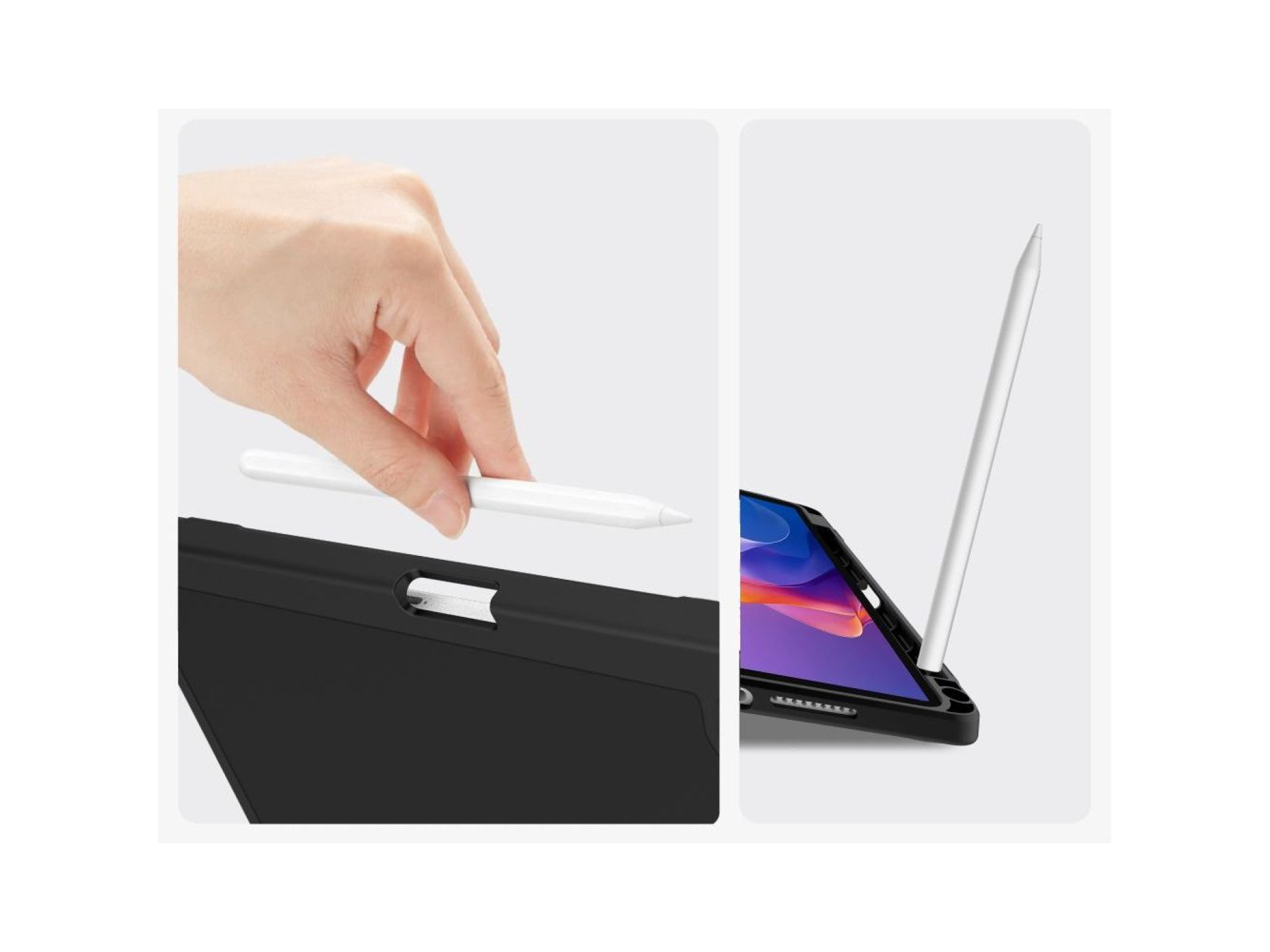 Capa Tech-Protect SC Pen para Xiaomi Redmi Pad 2 11.0 - Preta