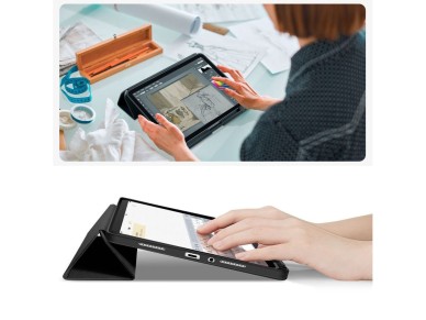 Capa Tech-Protect SC Pen para Xiaomi Redmi Pad 2 11.0 - Preta