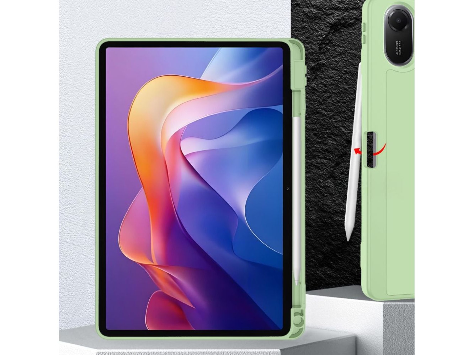 Tech-Protect SC Pen Case for Xiaomi Redmi Pad 2 11.0 - Green