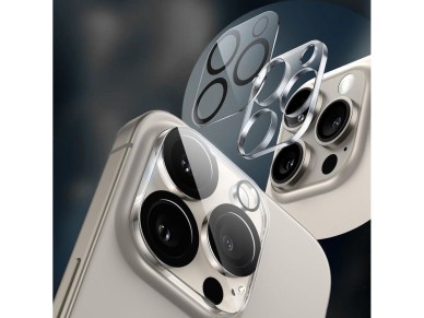 Tech-Protect Cam Fit+ Camera Cover for iPhone 14 / 14 Plus / 15 / 15 Plus - Clear Tech-Protect Cam Fit+ Camera Cover for iPhone 14 / 14 Plus / 15 / 15 Plus - Clear