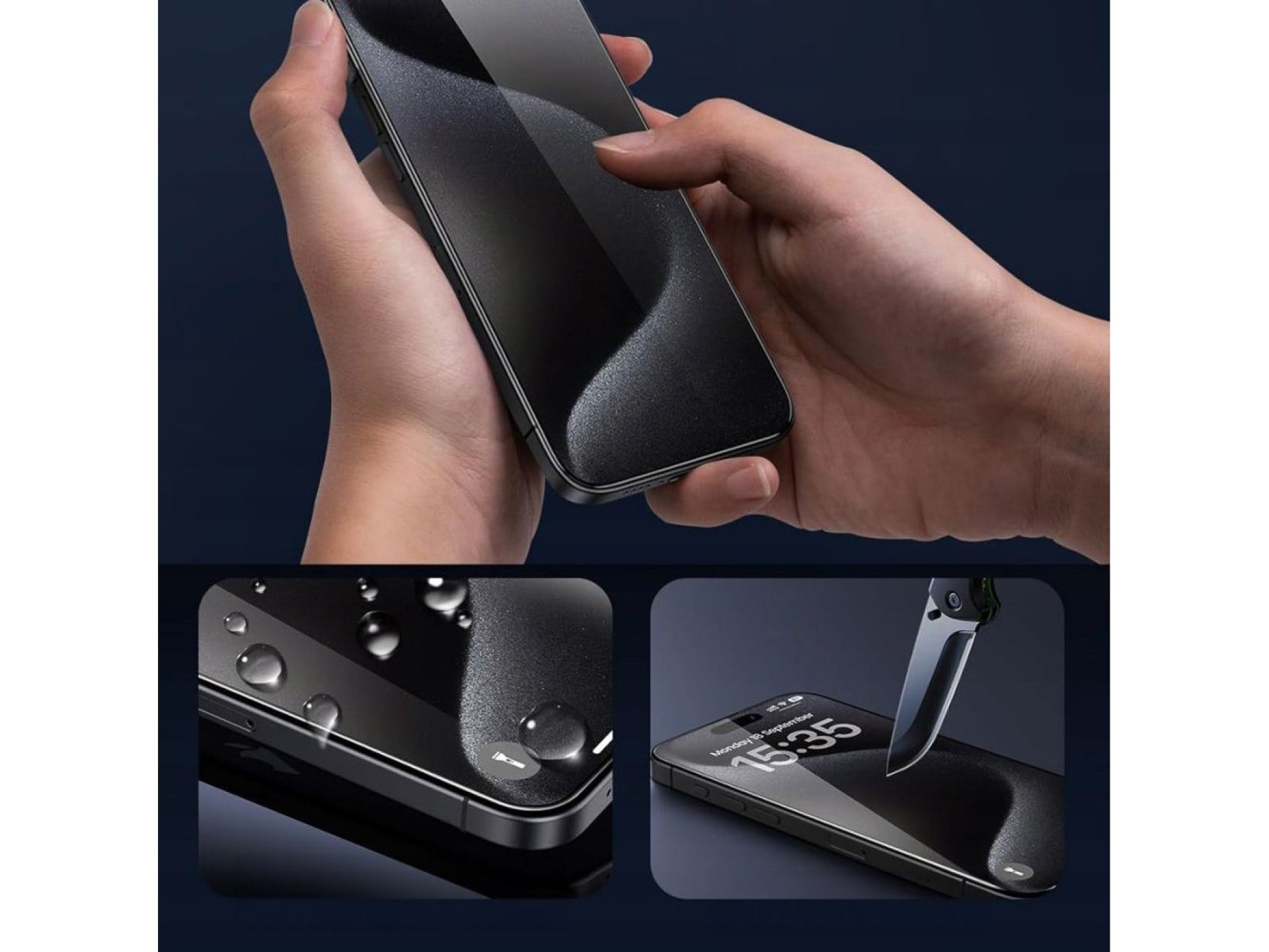 Tech-Protect Glass Fit+ - Pacote com 2 películas de vidro temperado para iPhone 13 mini - transparen