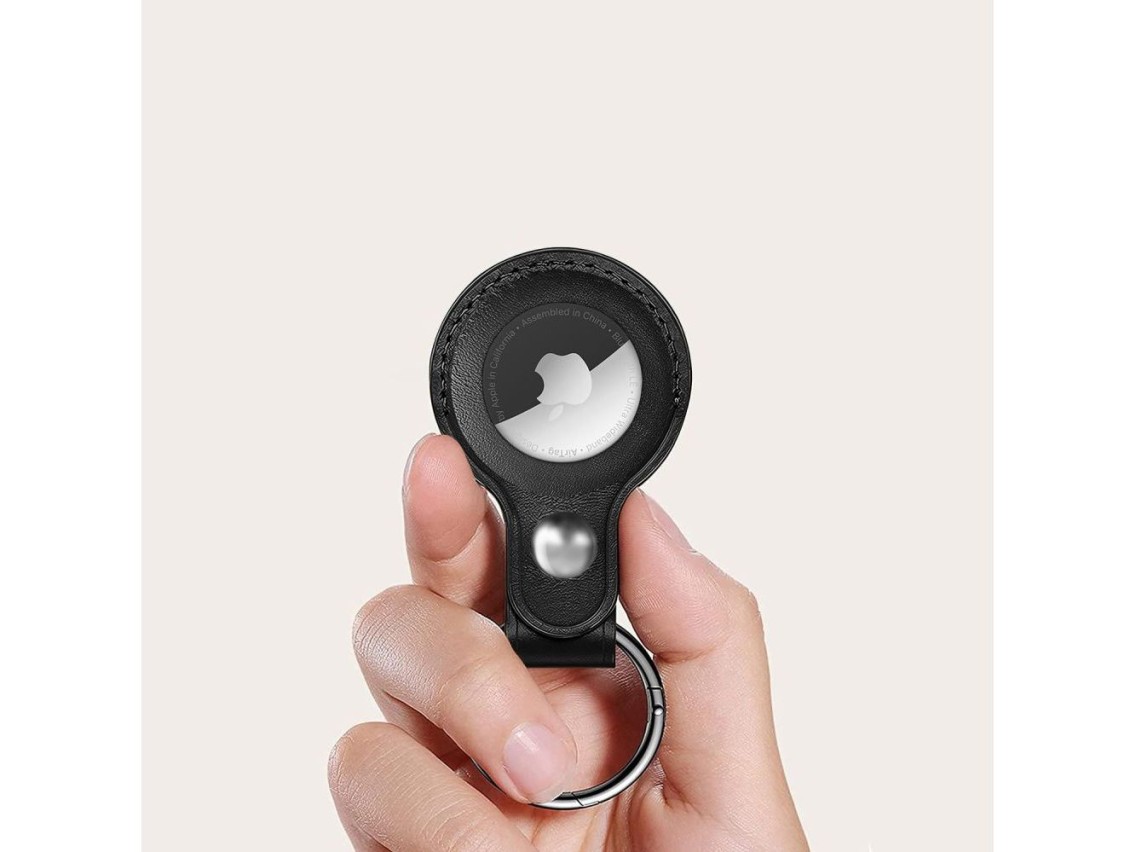 Tech-Protect NaturalFit Case for Apple AirTag 1/2 - Black