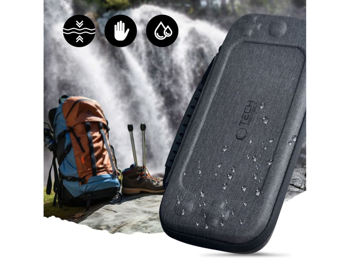 Capa r�gida Tech-Protect para Nintendo Switch 2 - cinza