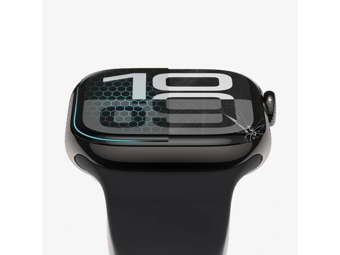 Tech-Protect Glass Flex+ 2-pack hybrid glass for Garmin Venu 2S - black