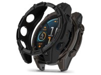 Capa protetora Tech-Protect Defense Air para Garmin Fenix ??8 47mm - Preta Capa protetora Tech-Protect Defense Air para Garmin Fenix ??8 47mm - Preta
