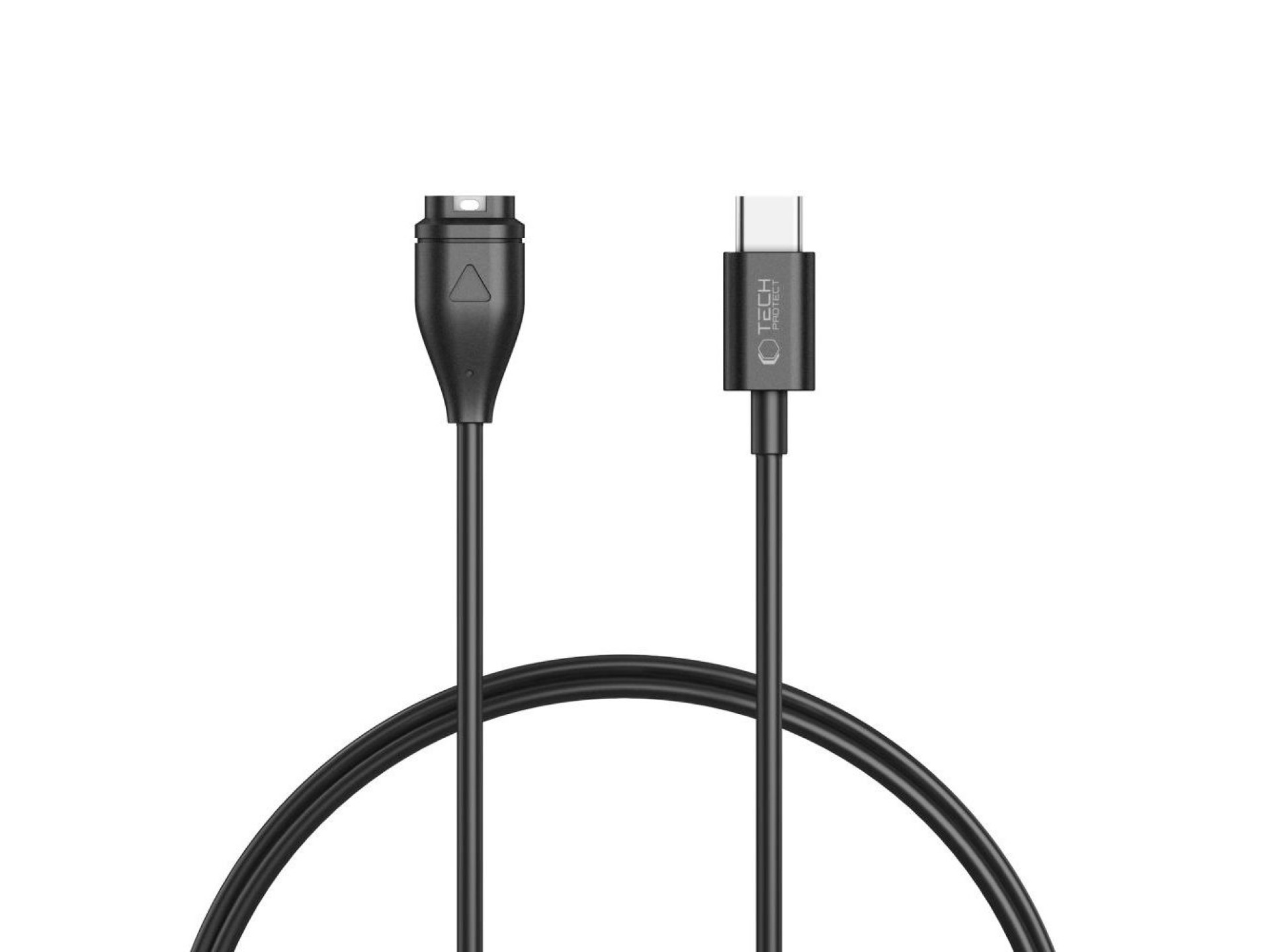 Cabo USB-C Tech-Protect MC04 UltraBoost para relógio Garmin, 1 m - Preto
