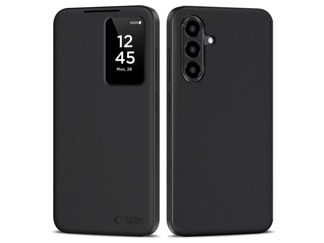 Tech-Protect Smart Wallet Case for Samsung Galaxy A56 5G - Matte Black