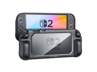 Capa Tech-Protect MagMat para Nintendo Switch 2 - Preta e Transparente