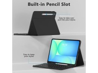 Capa Tech-Protect SC Pen + Teclado para Samsung Galaxy Tab S10 FE+ 13.1 X620 / X626B - Preta Capa Tech-Protect SC Pen + Teclado para Samsung Galaxy Tab S10 FE+ 13.1 X620 / X626B - Preta