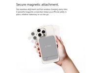 Powerbank Tech-Protect PB14 LifeMag MagSafe 10000 mAh - cinza
