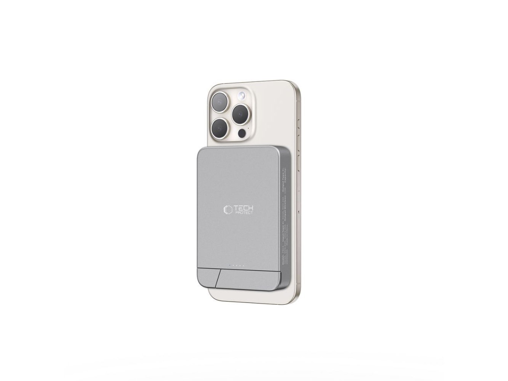Powerbank Tech-Protect PB14 LifeMag MagSafe 10000 mAh - cinza