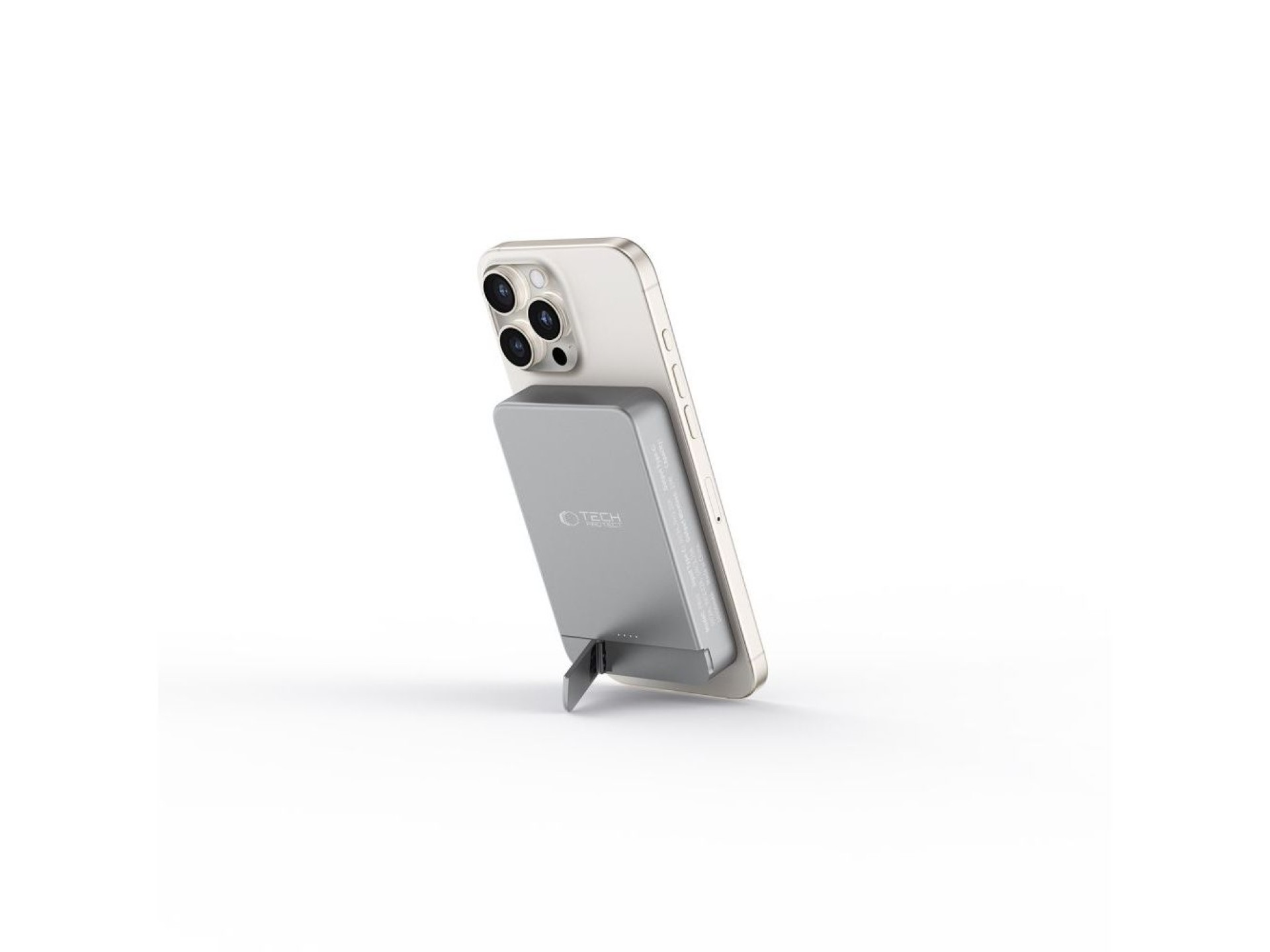 Powerbank Tech-Protect PB14 LifeMag MagSafe 10000 mAh - cinza