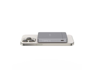 Powerbank Tech-Protect PB14 LifeMag MagSafe 5000 mAh - cinza Powerbank Tech-Protect PB14 LifeMag MagSafe 5000 mAh - cinza