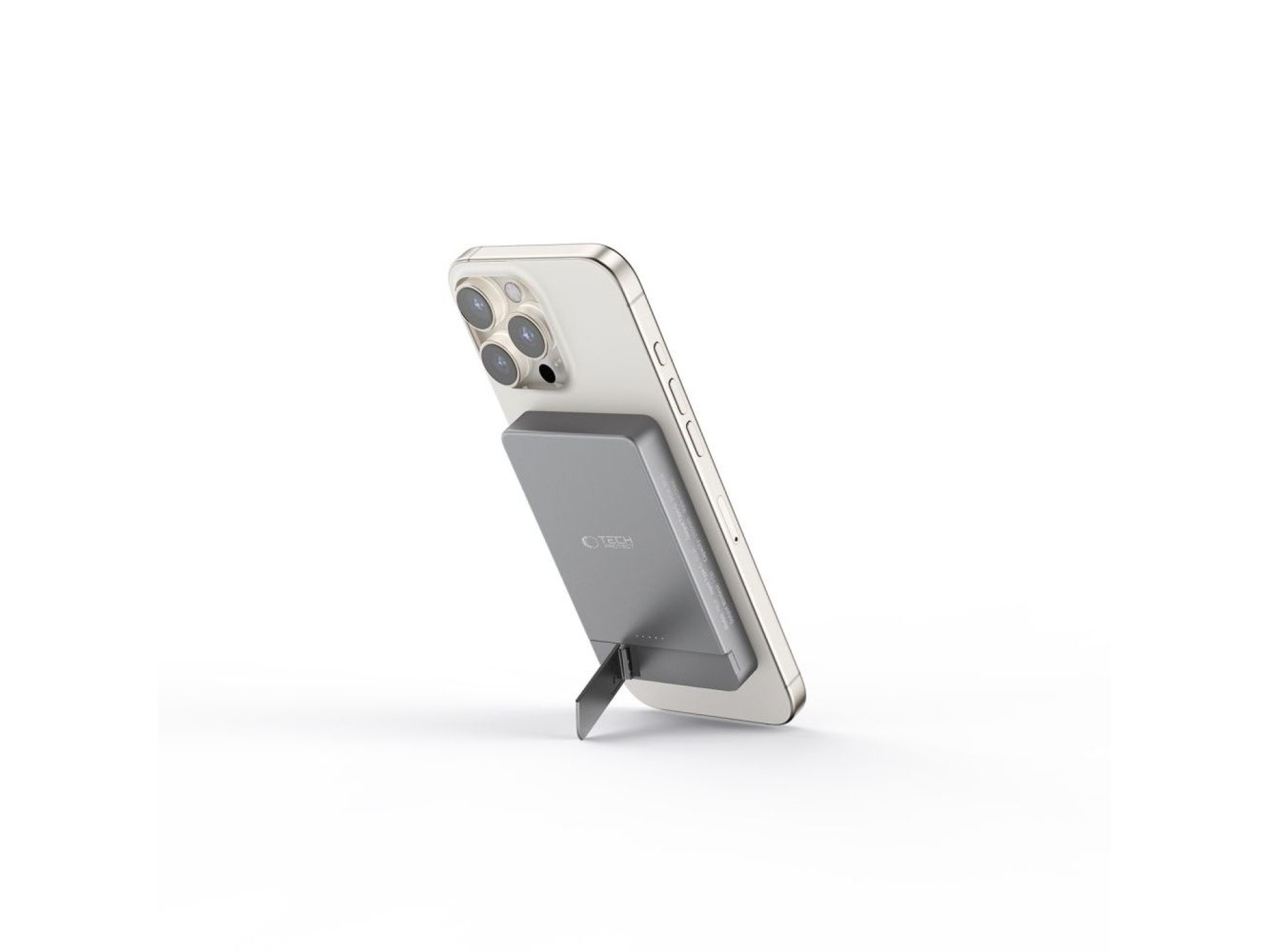 Powerbank Tech-Protect PB14 LifeMag MagSafe 5000 mAh - cinza