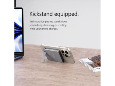Powerbank Tech-Protect PB14 LifeMag MagSafe 5000 mAh - cinza Powerbank Tech-Protect PB14 LifeMag MagSafe 5000 mAh - cinza