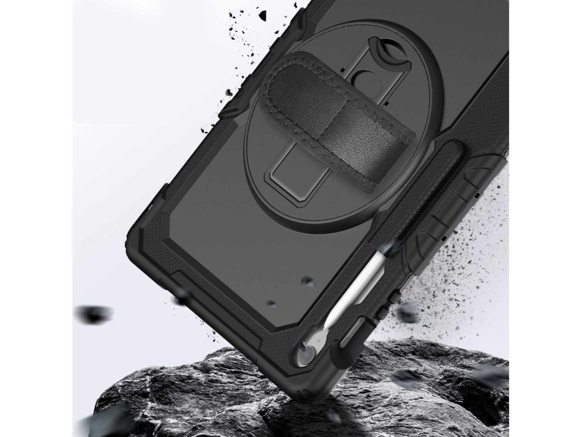 Capa Tech-Protect Solid para Samsung Galaxy Tab S10 FE+ - Preta