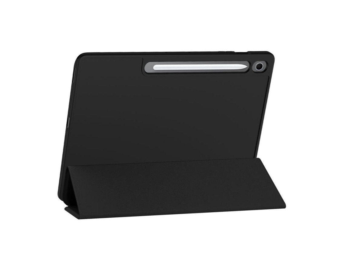 Capa TechProtect SmartCase Pen para Samsung Galaxy Tab S10 FE+ 13.1 X620 / X626B - preta