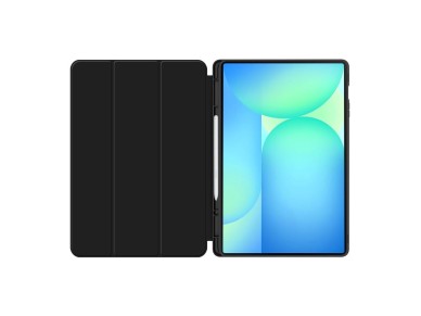Capa TechProtect SmartCase Pen para Samsung Galaxy Tab S10 FE+ 13.1 X620 / X626B - preta