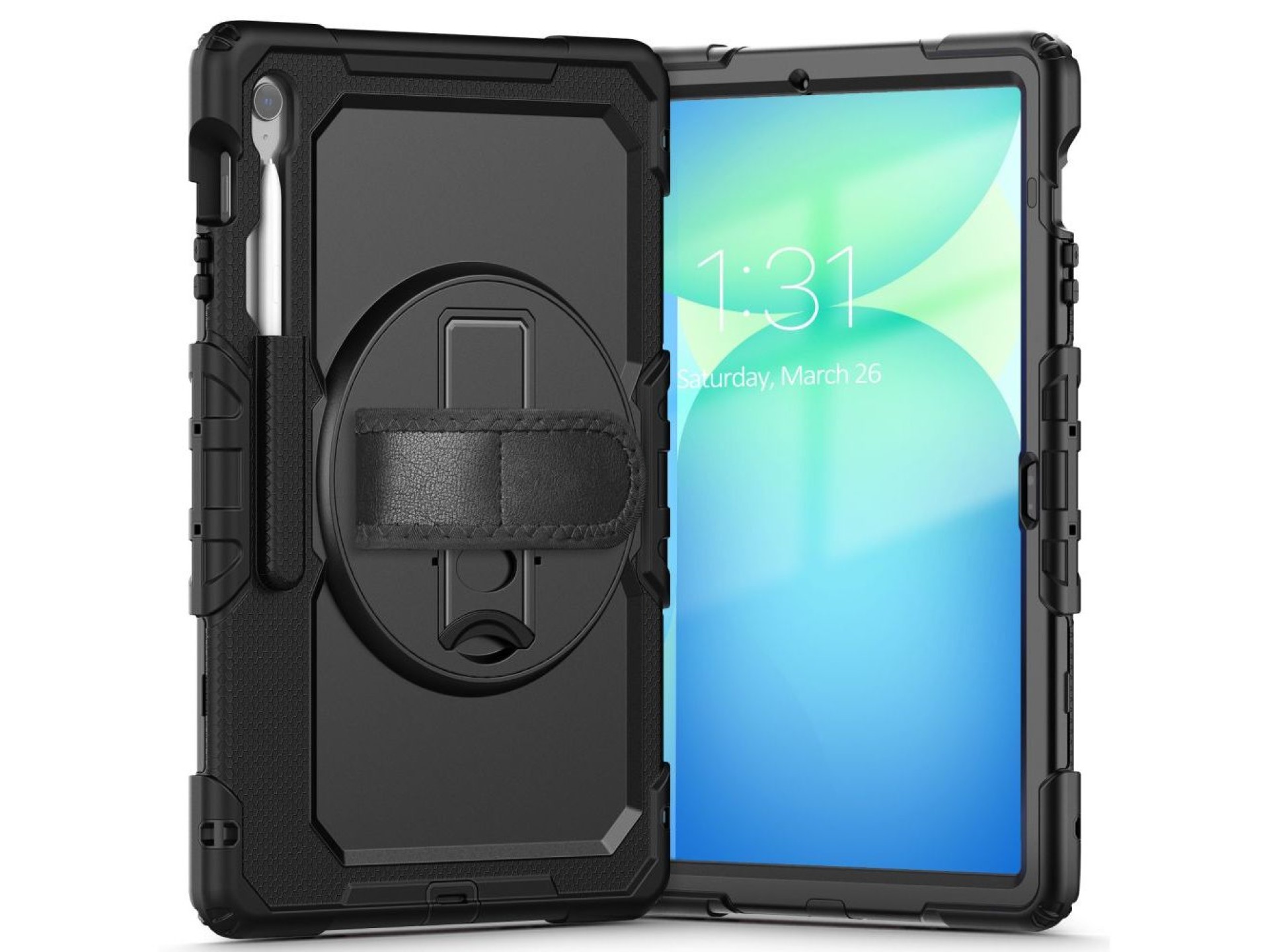 Capa Tech-Protect Solid para Samsung Galaxy Tab S10 FE+ - Preta