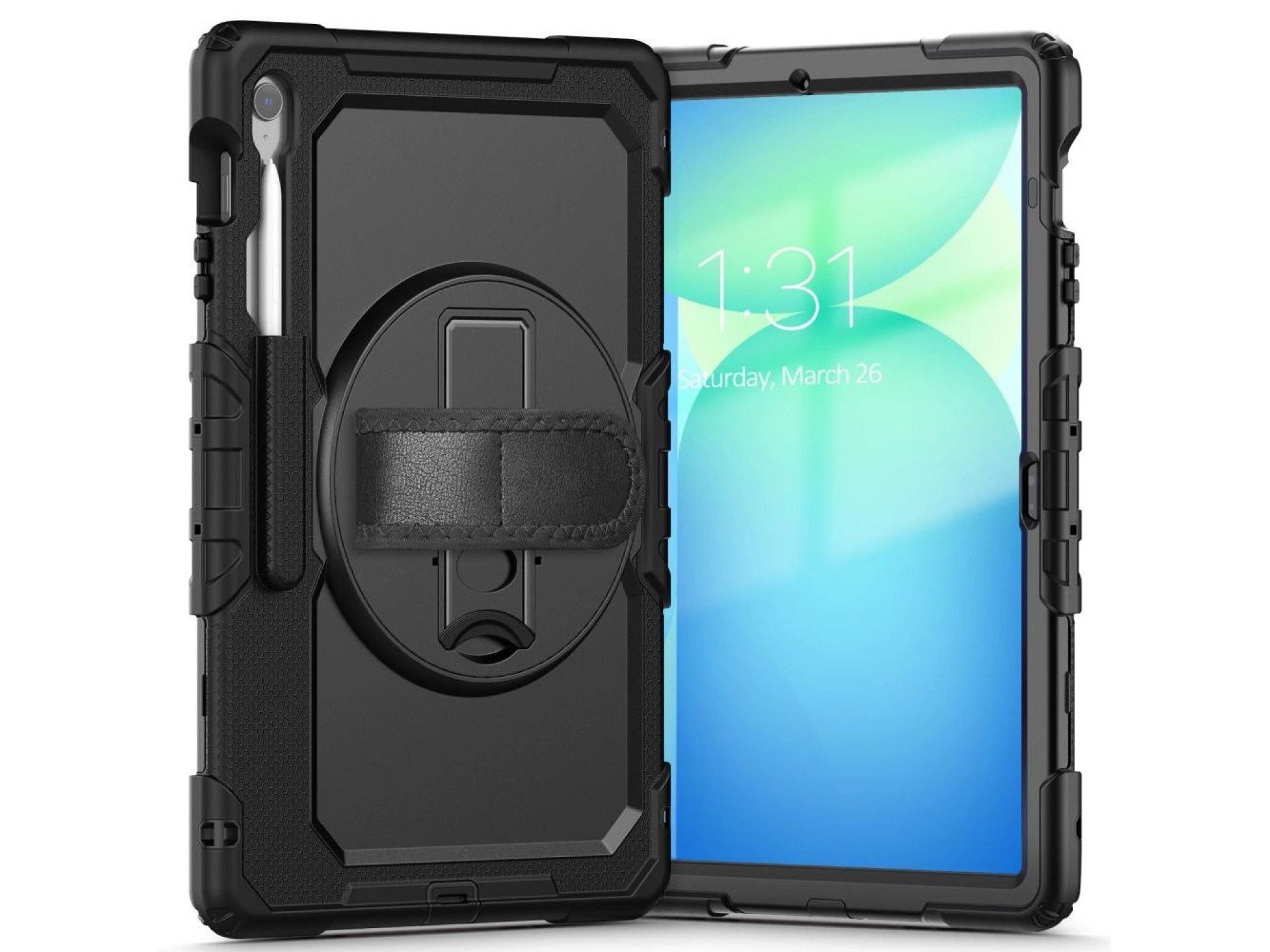 Capa Tech-Protect Solid para Samsung Galaxy Tab S10 FE+ - Preta