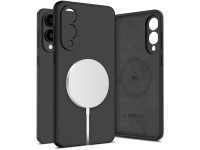 Tech-Protect Liquid Silicone MagSafe case for Samsung Galaxy S25 Edge - black Tech-Protect Liquid Silicone MagSafe case for Samsung Galaxy S25 Edge - black