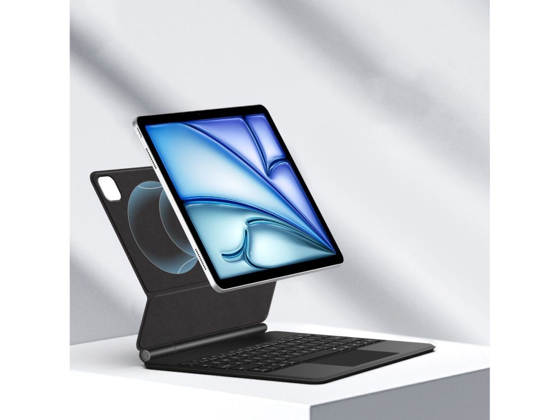 Capa magnética Tech-Protect Smartcase com teclado para iPad Air 10.9” 2020/2022 / iPad Air 11” 2024/