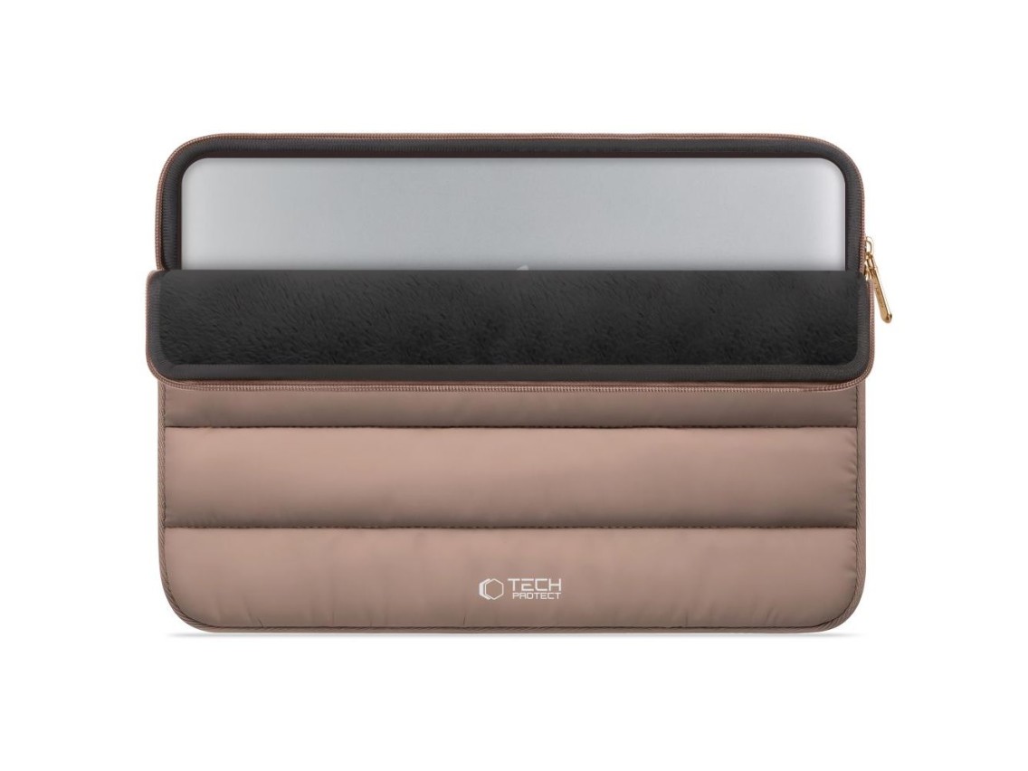 Bolsa para laptop Tech-Protett Fluffy 15-16 - Marrom