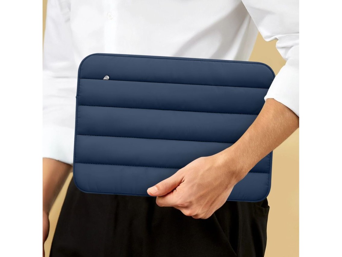 Bolsa para laptop Tech-Protett Fluffy 15-16 - Azul Marinho